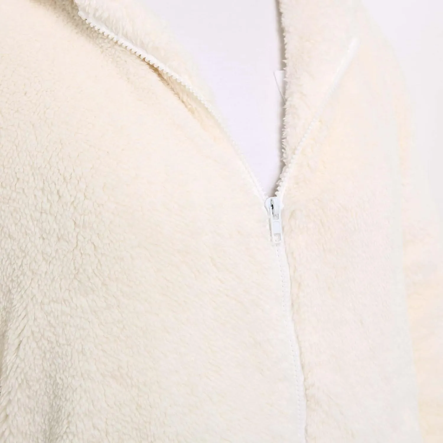 2023 Women Fleece Coats Trendy Winter Warm Jackets Comfort Soft Lightweight Fashion Fuzzy Outerwear Plus Size Zipper Hoodies