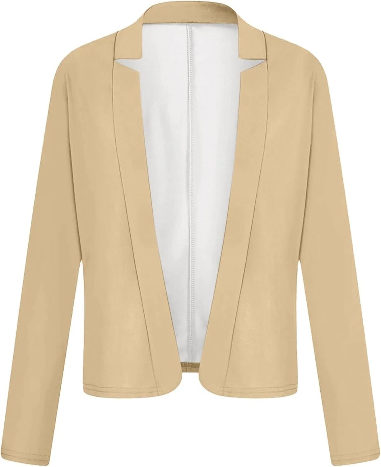 2024 Women Petite Blazer Dressy Casual Work Suit Jackets Cute Croppped Cardigan Lightweight Open Front Short Sport Coats