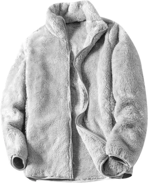 aihihe Cotton Fleece Jacket Womens Winter Coats and Jackets White Winter Jacket Ladies Casual Jackets Winter Coat Women