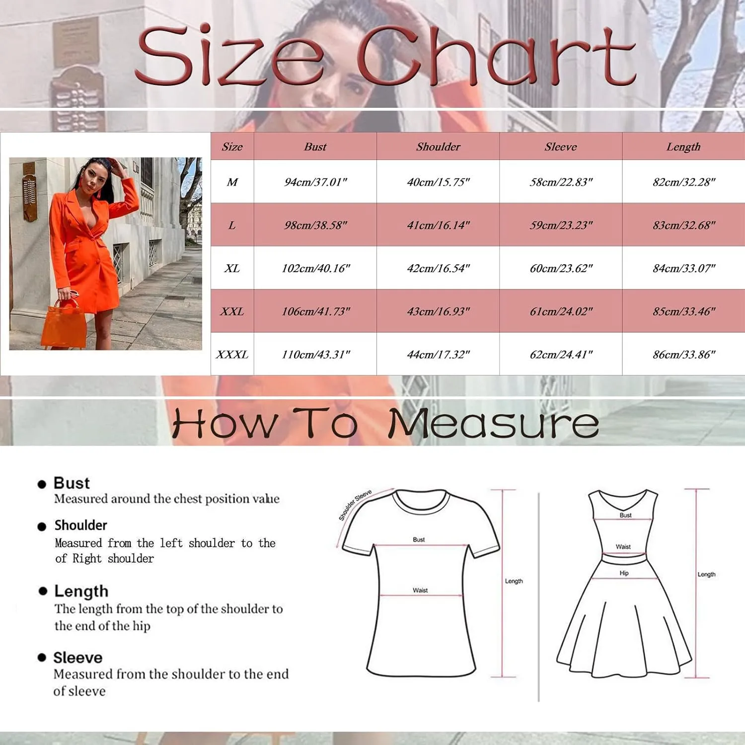 Blazer for Women Button Long Sleeve Lapel Pocket Mid-Length Style Casual Business Outdoor Simple Dressy Suit Jackets
