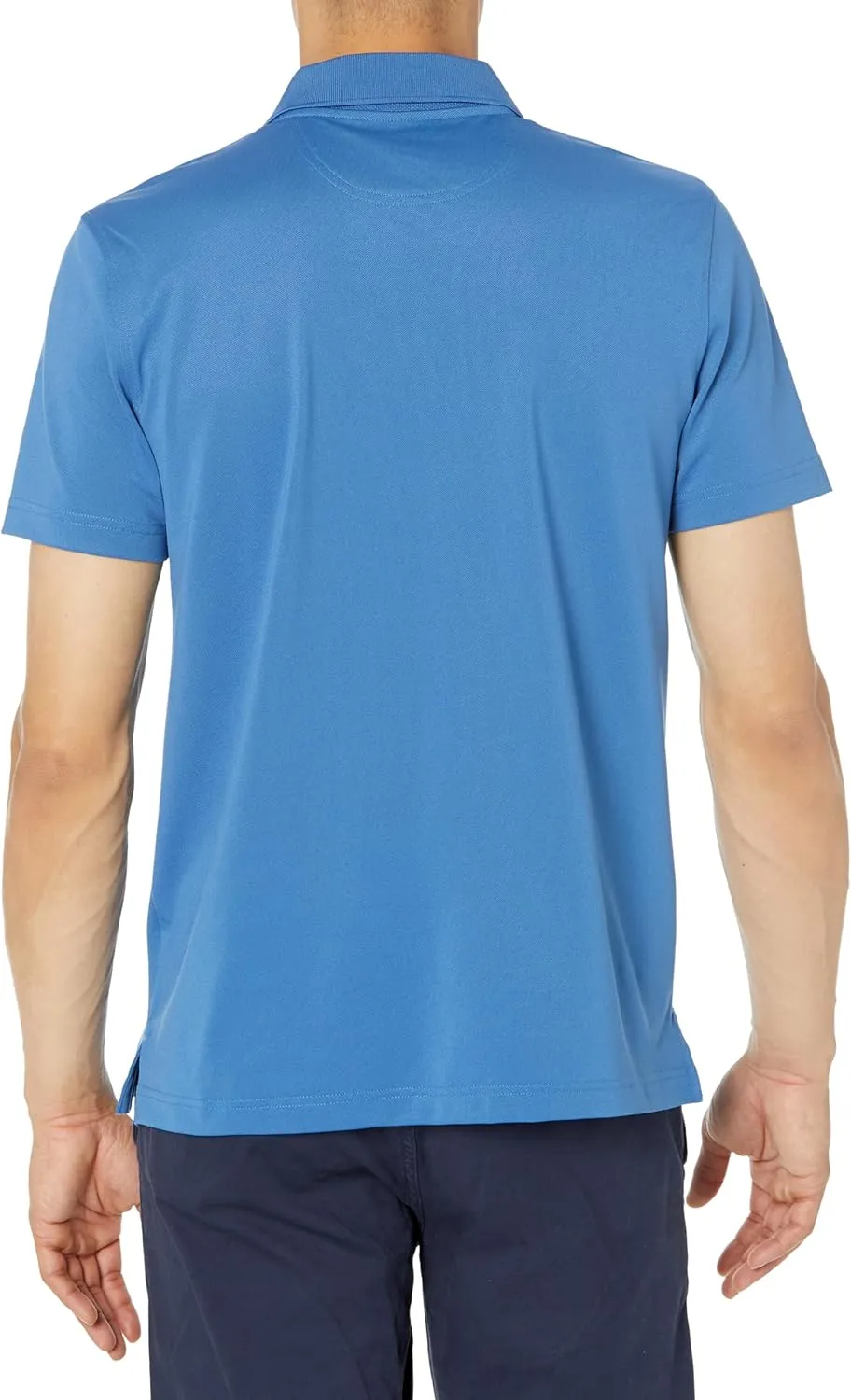 Brooks Brothers Men's Performance Stretch Short Sleeve Zip Polo Shirt