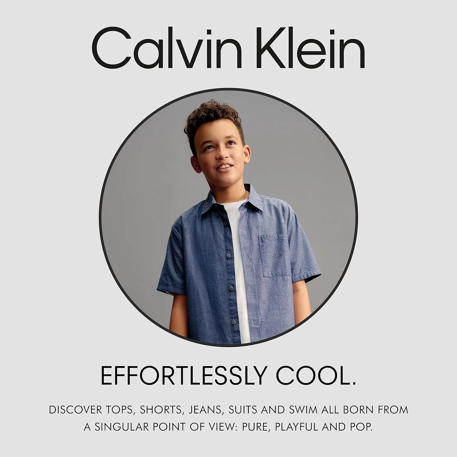 Calvin Klein Boys' Fleece Pull-on Jogger