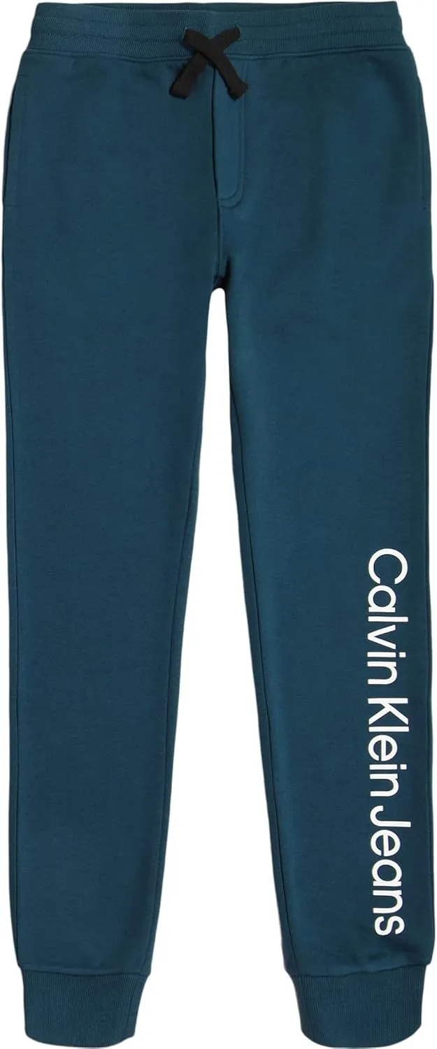 Calvin Klein Boys' Fleece Pull-on Jogger