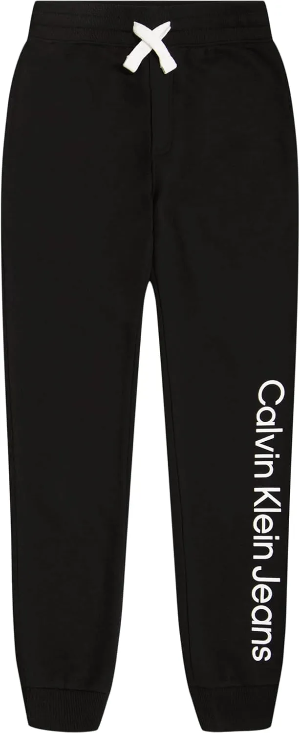 Calvin Klein Boys' Fleece Pull-on Jogger