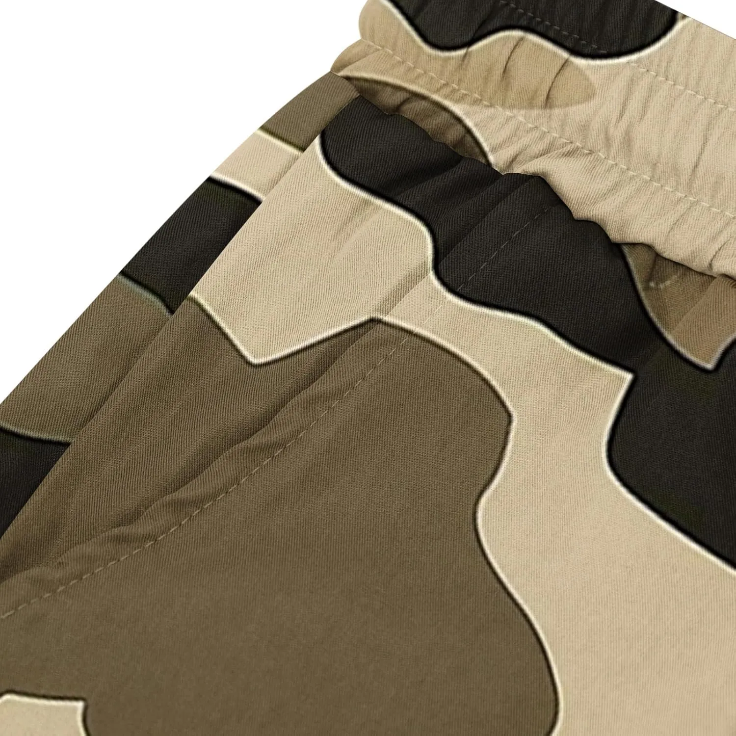Camo Straight Leg Basic Cargo Shorts for Mens Fall Summer Loose Fit Trousers Pants Shorts Mens 2025 Y2K
