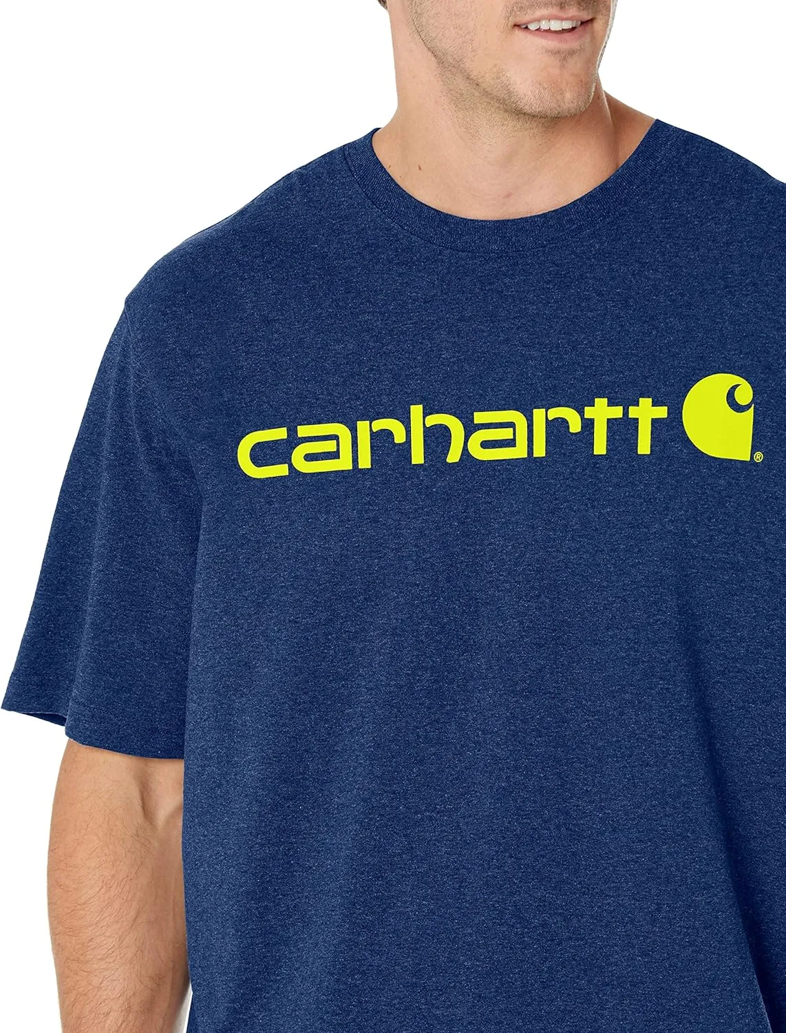 Carhartt Men's K195 Short Sleeve Logo T-Shirt