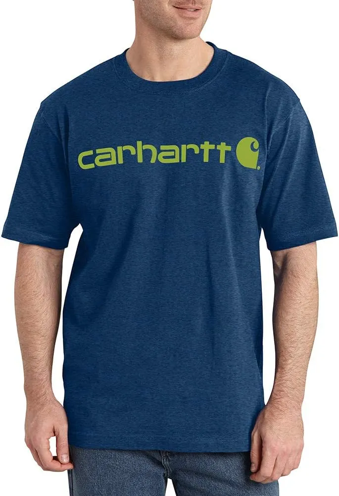 Carhartt Men's K195 Short Sleeve Logo T-Shirt