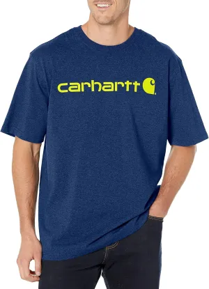 Carhartt Men's K195 Short Sleeve Logo T-Shirt