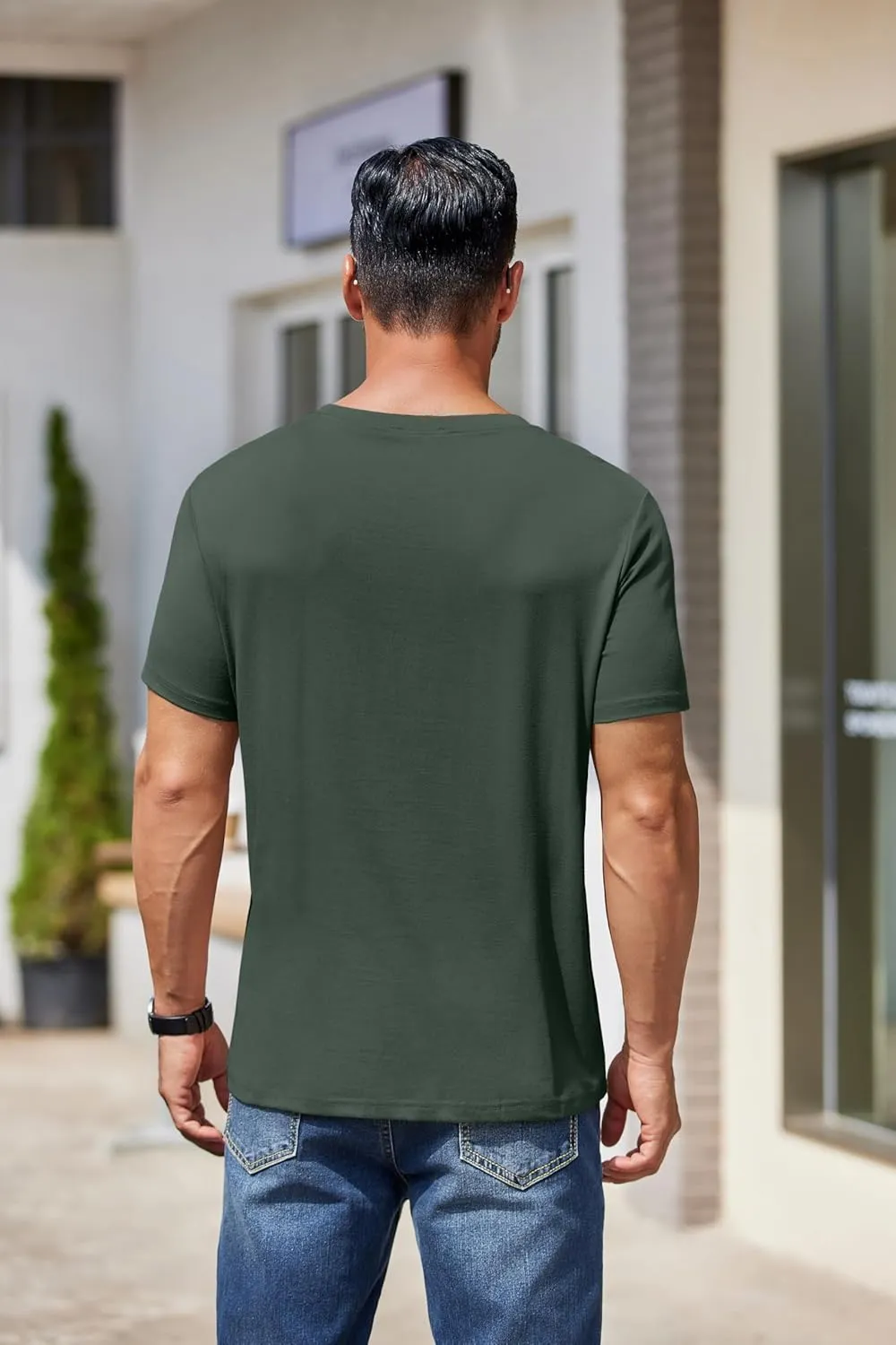 COOFANDY Men's Short Sleeve T-Shirts Crew Neck Casual Summer T Shirts 1-3 Pack Basic Tee Shirt