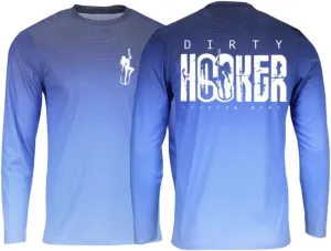 Dirty Hooker Fishing Gear Dry Fit Long Sleeve Fishing Shirt for Men - Uv Protection Fishing Shirts for Men - Fishing Clothes