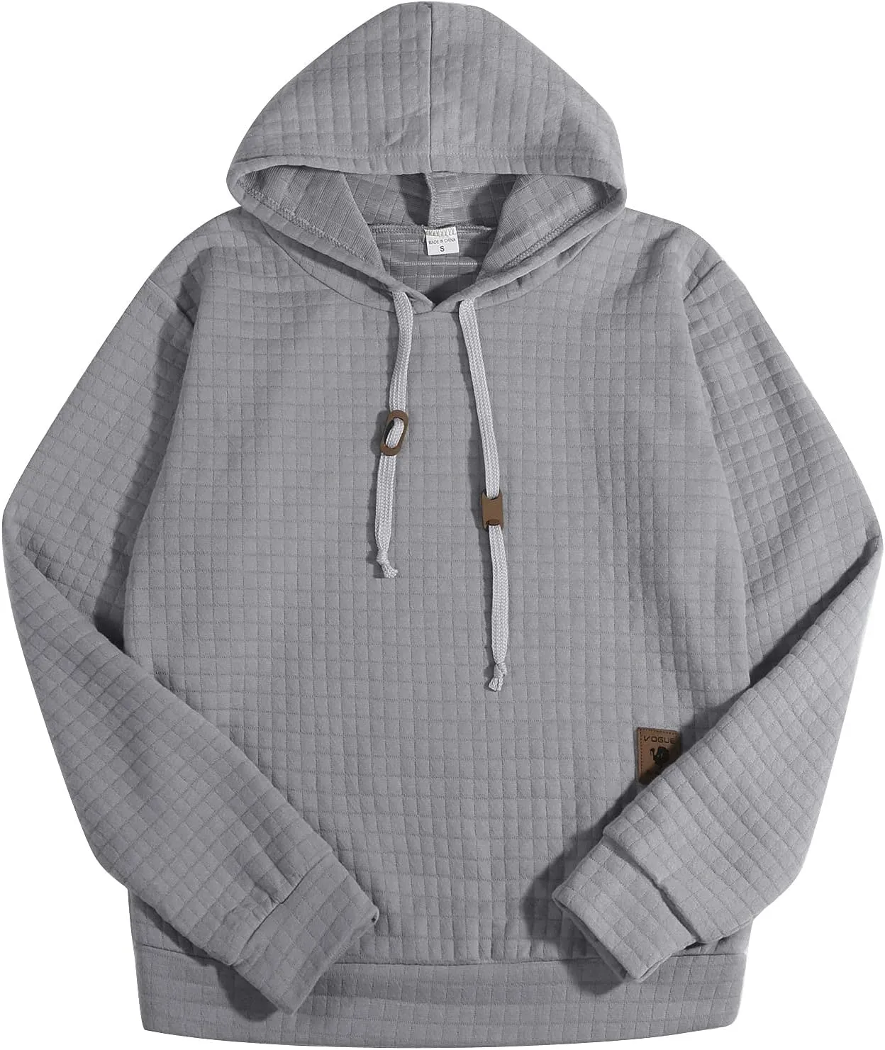 DuDubaby Men's Winter Casual Hoodie Warm Long Sleeves Sweatshirt Coat Jacket Sweater
