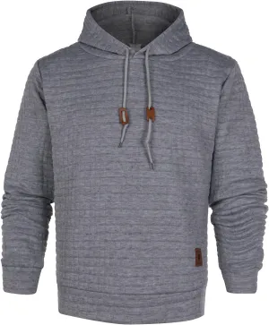 DuDubaby Men's Winter Casual Hoodie Warm Long Sleeves Sweatshirt Coat Jacket Sweater