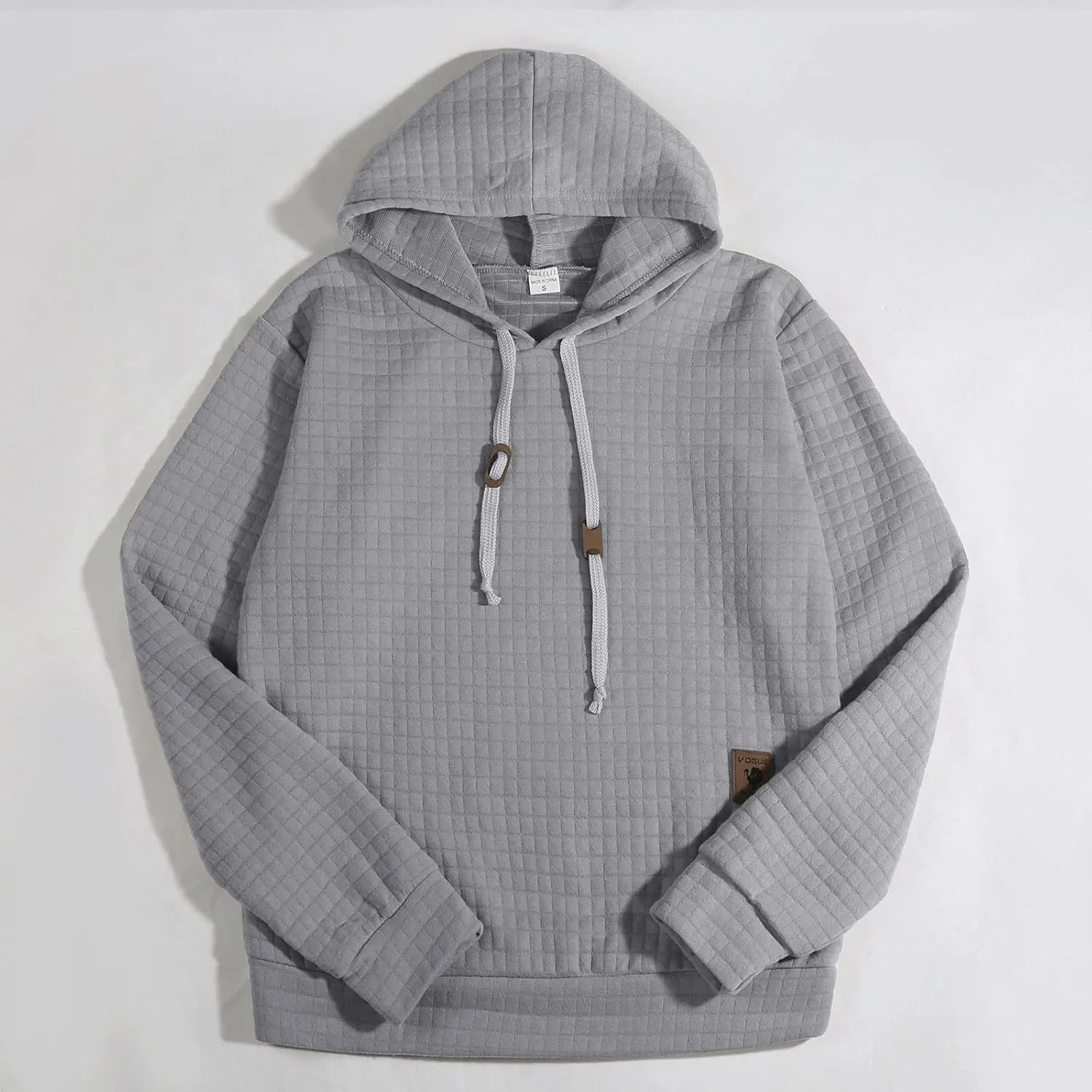 DuDubaby Men's Winter Casual Hoodie Warm Long Sleeves Sweatshirt Coat Jacket Sweater