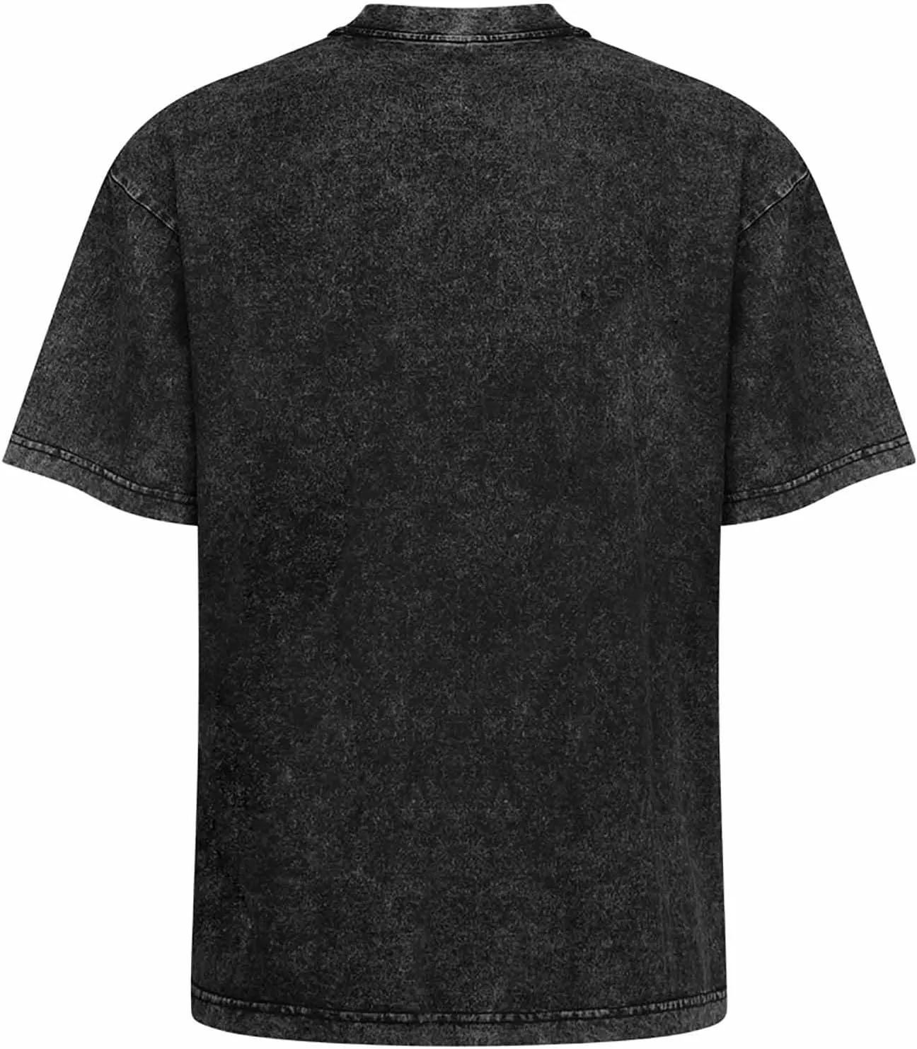 Fashion Cotton Mens Vintage T Shirts Crew Neck Drop Shoulder Oversized T Shirt Washed Printed Graphic Tee