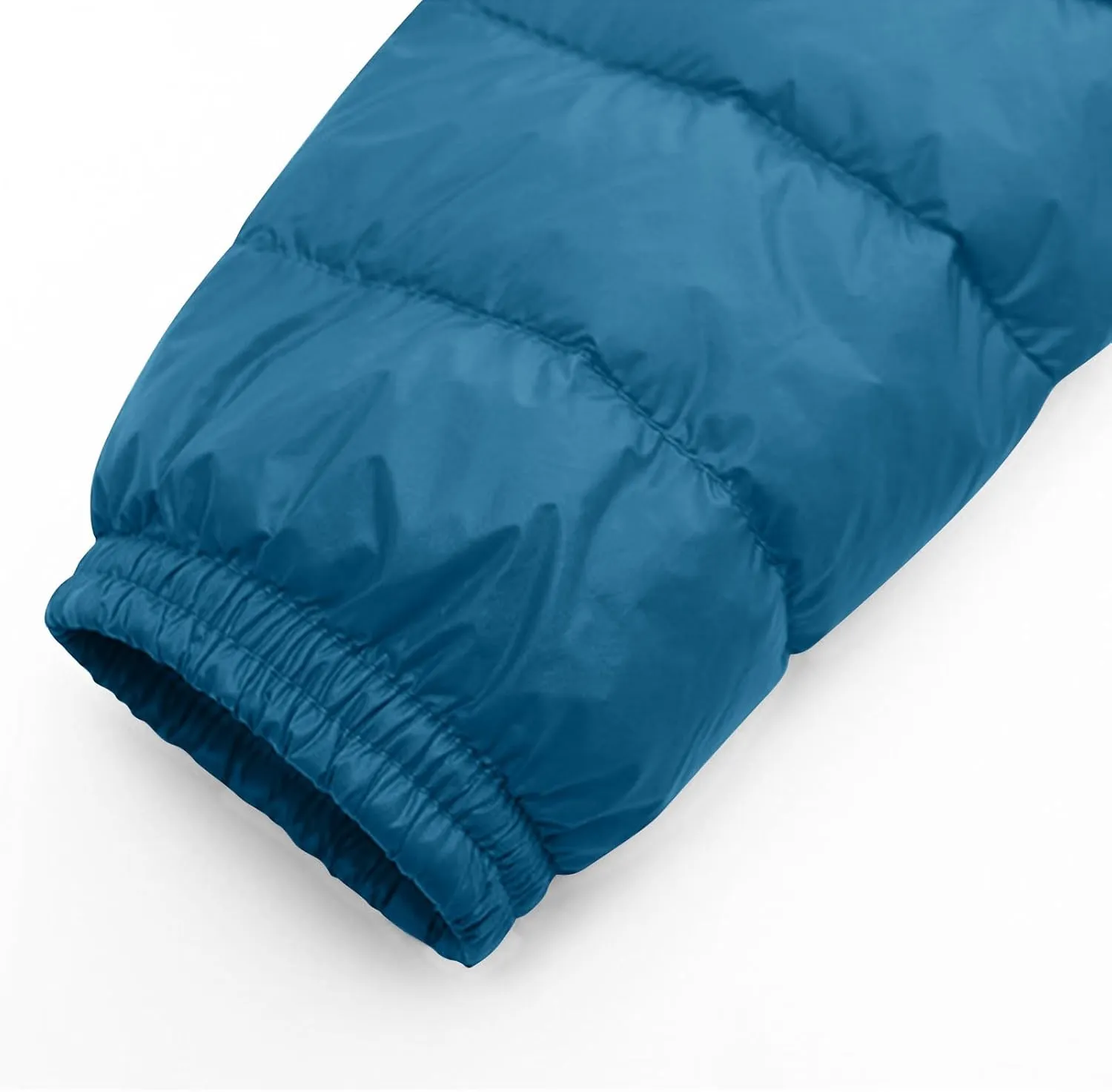 Firzero Puffer Jacket Womens Plus Size Long Down Jacket Winter Lightweight Hooded Slim Jackets Female Portable Outwear