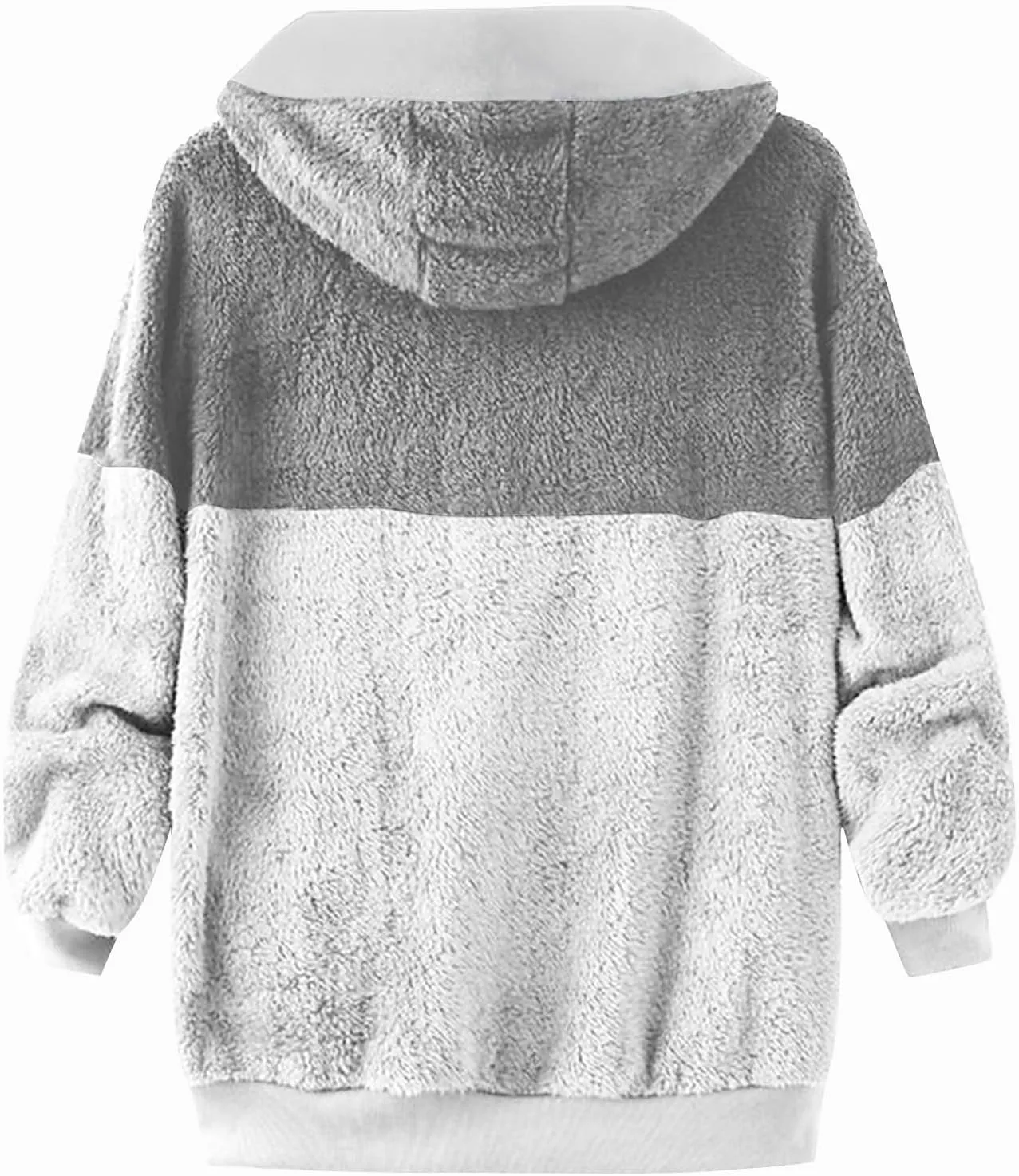 Fuzzy Hoodie Men Fleece Sweater Lightweight Jackets Long Sleeve Classic Multicolor Sweatshirts