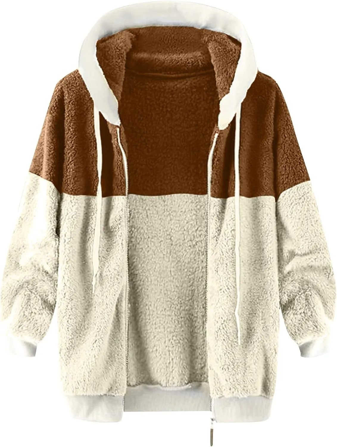 Fuzzy Hoodie Men Fleece Sweater Lightweight Jackets Long Sleeve Classic Multicolor Sweatshirts
