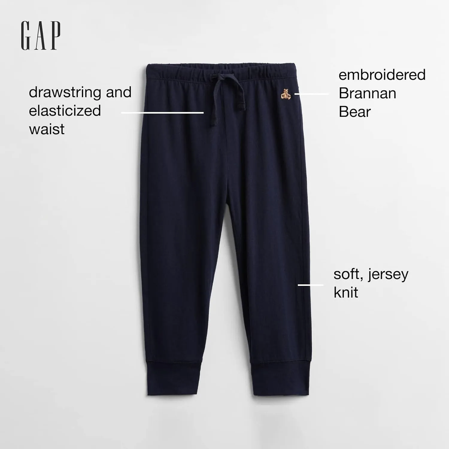 GAP Baby Boys' Pull-on Jogger Pants
