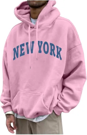 Graphic Hoodies For Men Oversized Lightweight Drewing Hooded Plush Warm With Pocket Pullover Big And Tall Sweatshirt
