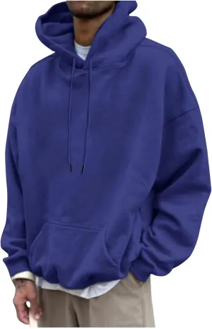 Graphic Hoodies For Men Oversized Lightweight Drewing Hooded Plush Warm With Pocket Pullover Big And Tall Sweatshirt