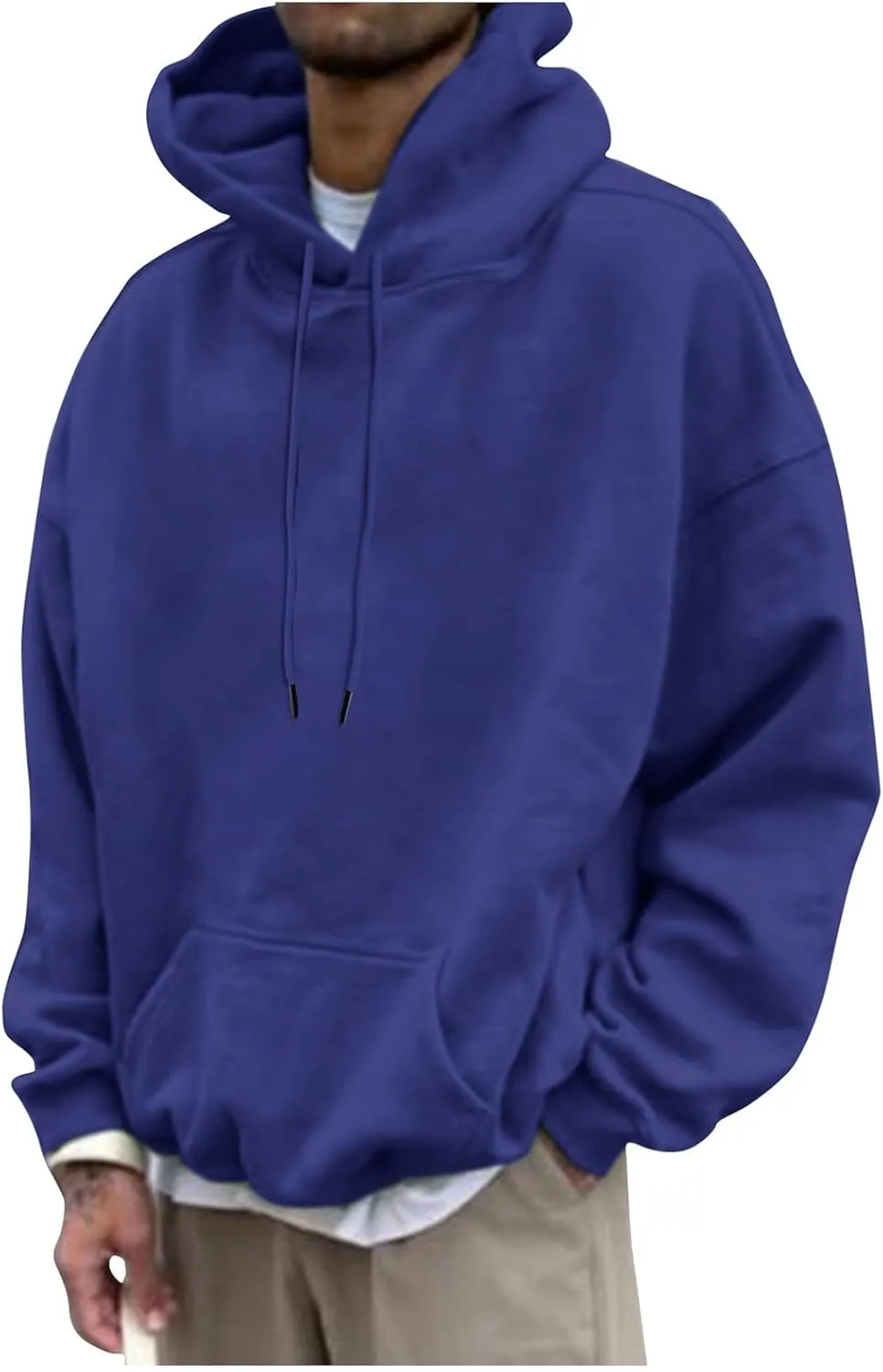 Graphic Hoodies For Men Oversized Lightweight Drewing Hooded Plush Warm With Pocket Pullover Big And Tall Sweatshirt