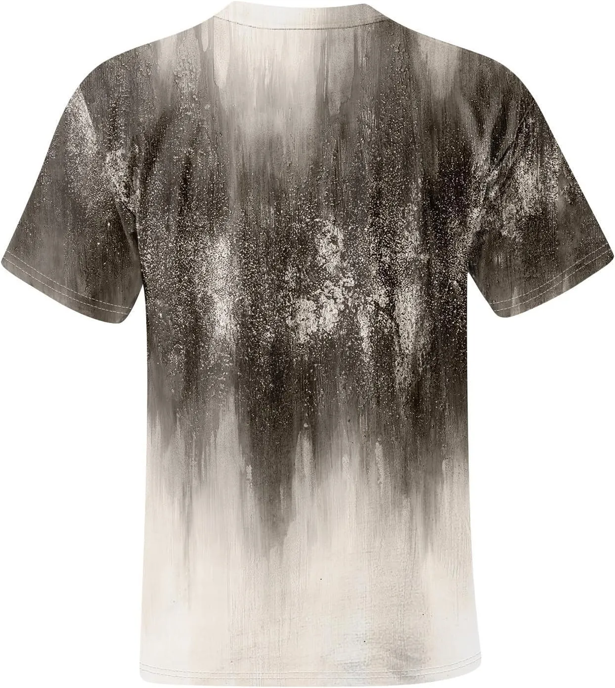 Graphic Shirts for Men Casual Fashion Short Sleeve Printed Crewneck Big and Tall Summer Beach Tshirts Loose Fit Shirt