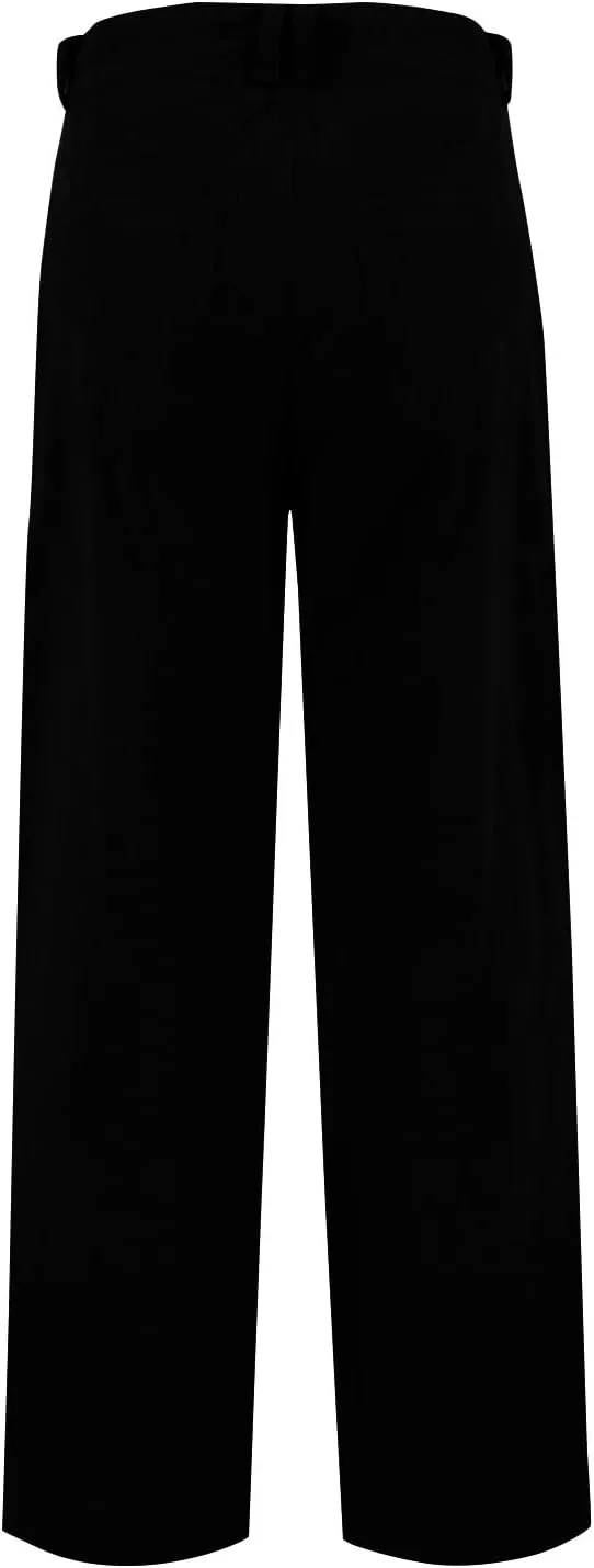 Gumipy Womens Corduroy Pants Trendy Casual Trousers Pants Loose Comfy Mid Rise Straight Leg Pants Lounge Pants with Pockets