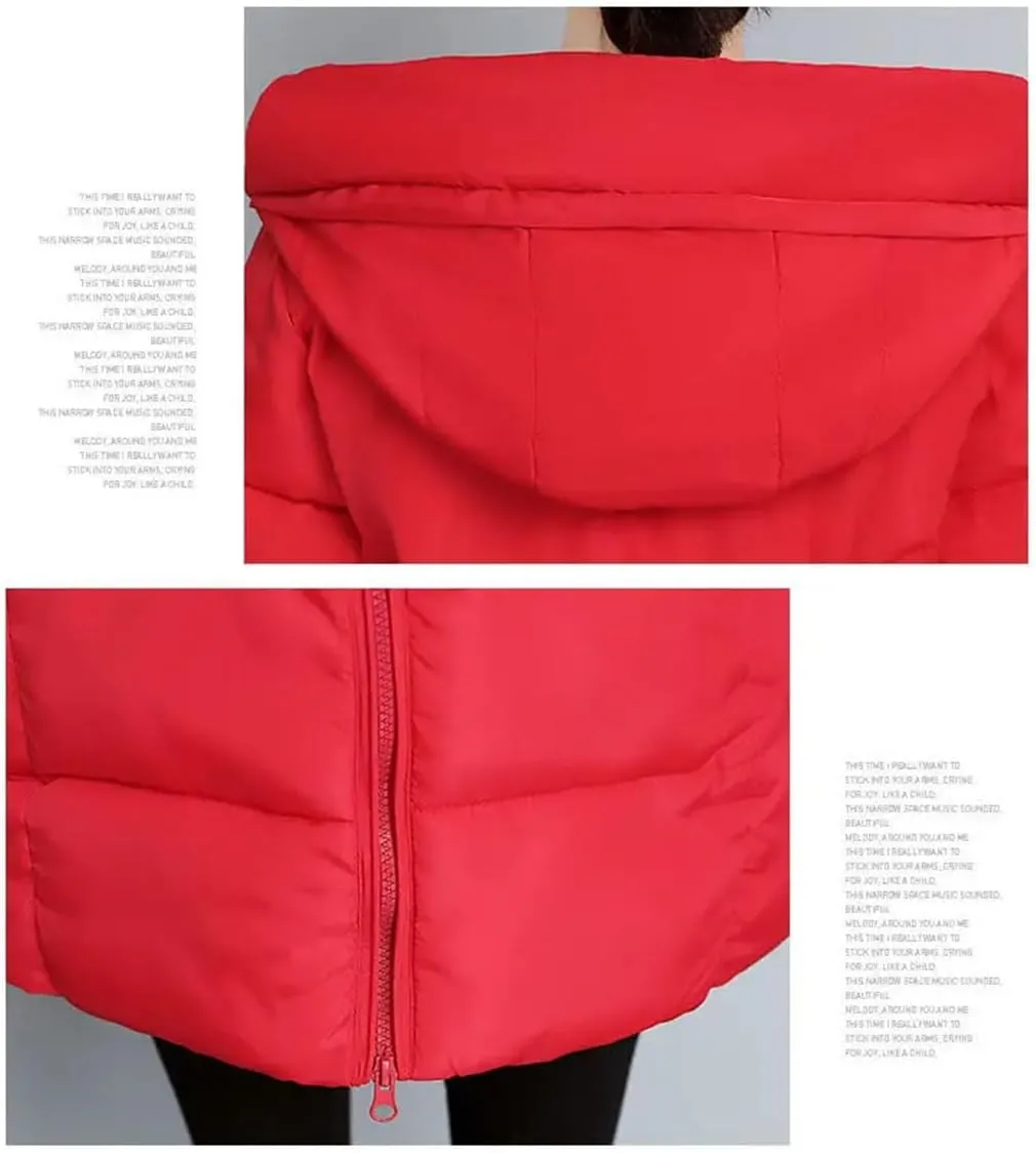 Haitpant Woman Down Jacket, Winter Parkas Long Down Coats, Down Jacket For Women, Long Jacket Puffer Jacket Coats