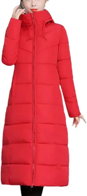 Haitpant Woman Down Jacket, Winter Parkas Long Down Coats, Down Jacket For Women, Long Jacket Puffer Jacket Coats