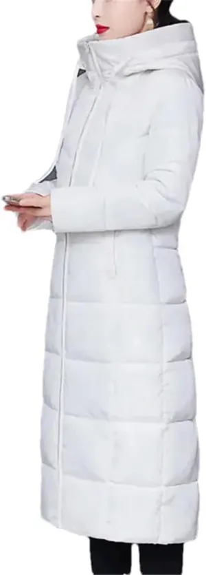Haitpant Woman Down Jacket, Winter Parkas Long Down Coats, Down Jacket For Women, Long Jacket Puffer Jacket Coats