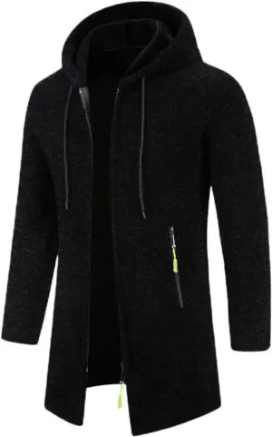 Hoodies for Men Casual with Pockets Zip long Sleeve Sweatshirt Sports Hooded Coat Fall Hoodie Casual Outerwear