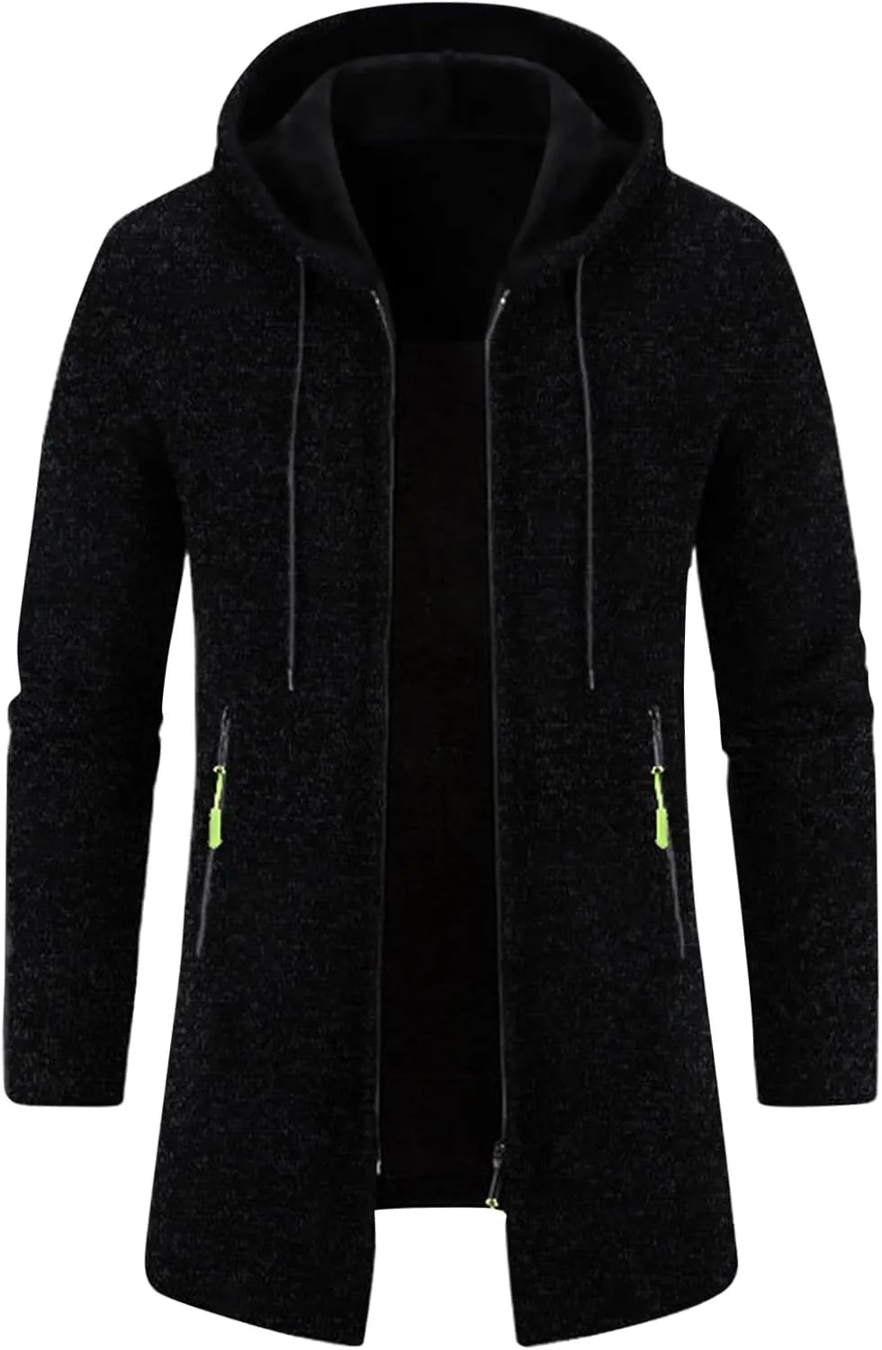 Hoodies for Men Casual with Pockets Zip long Sleeve Sweatshirt Sports Hooded Coat Fall Hoodie Casual Outerwear
