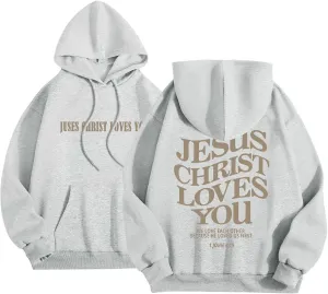 Hoodies for Women Plus Size Casual Long Sleeve Graphic Hoodies Drawstring Pullover Sweatshirts with Pocket