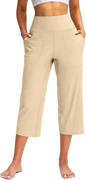 LCMTWX Cargo Pants Women Cropped Elastic Pants for Women Fashion Casual Fashion Shorts Women's Capris and Cropped Pants