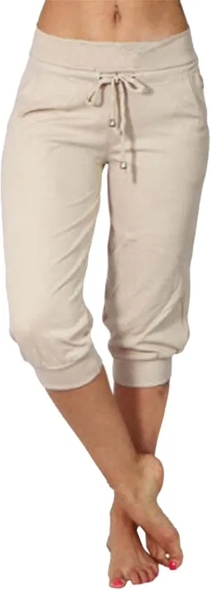 LCMTWX Cargo Pants Women Cropped Elastic Pants for Women Fashion Casual Fashion Shorts Women's Capris and Cropped Pants
