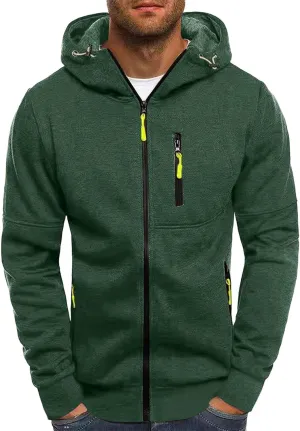 LCMTWX Men Hoodies Casual Hoodies for Men Casual Slim Sleeve Hooded Long Christmas Men's Men's Full Zip Long Sleeve Men