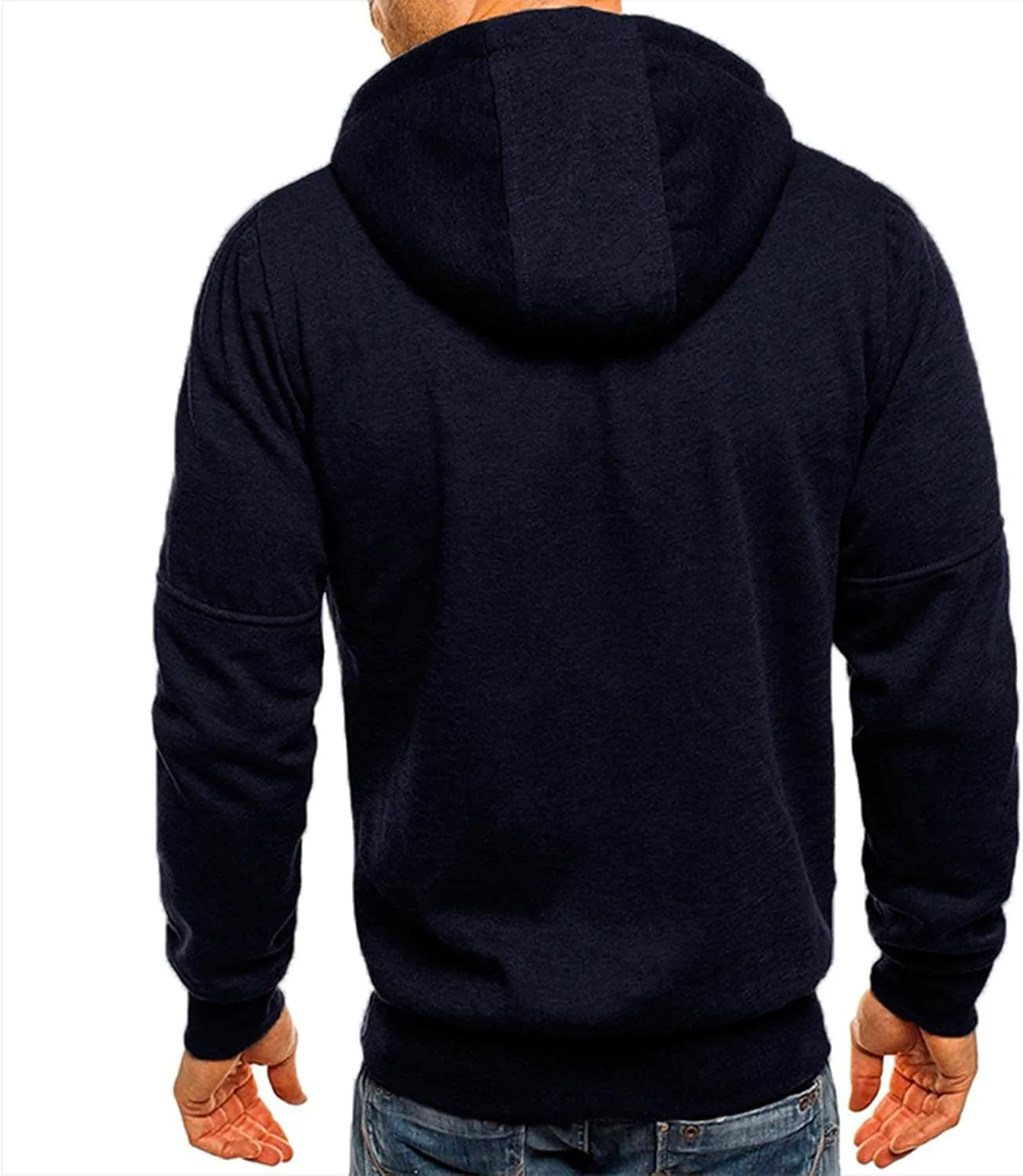 LCMTWX Men Hoodies Casual Hoodies for Men Casual Slim Sleeve Hooded Long Christmas Men's Men's Full Zip Long Sleeve Men