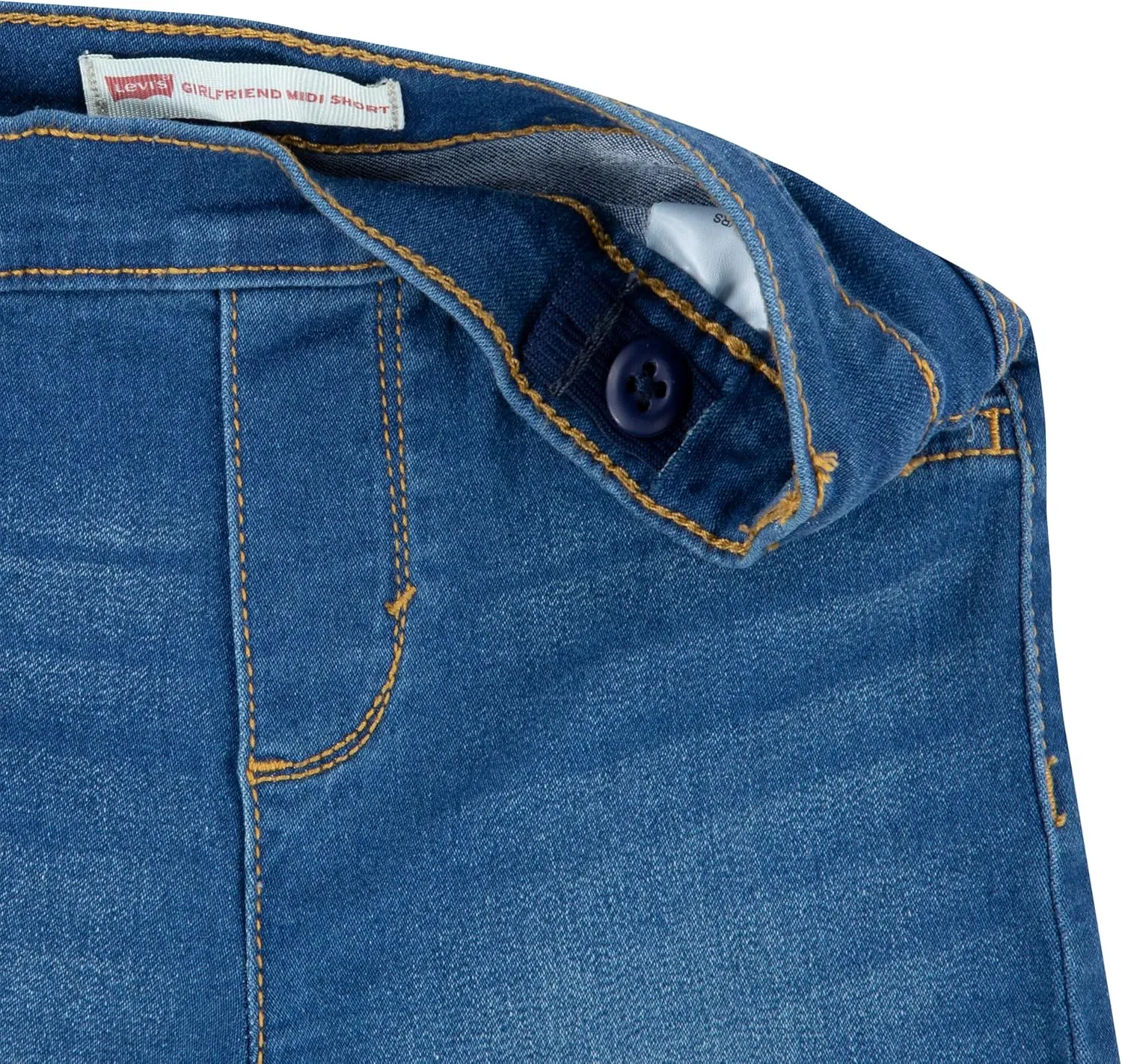 Levi's Girls' Pull on Midi Shorts