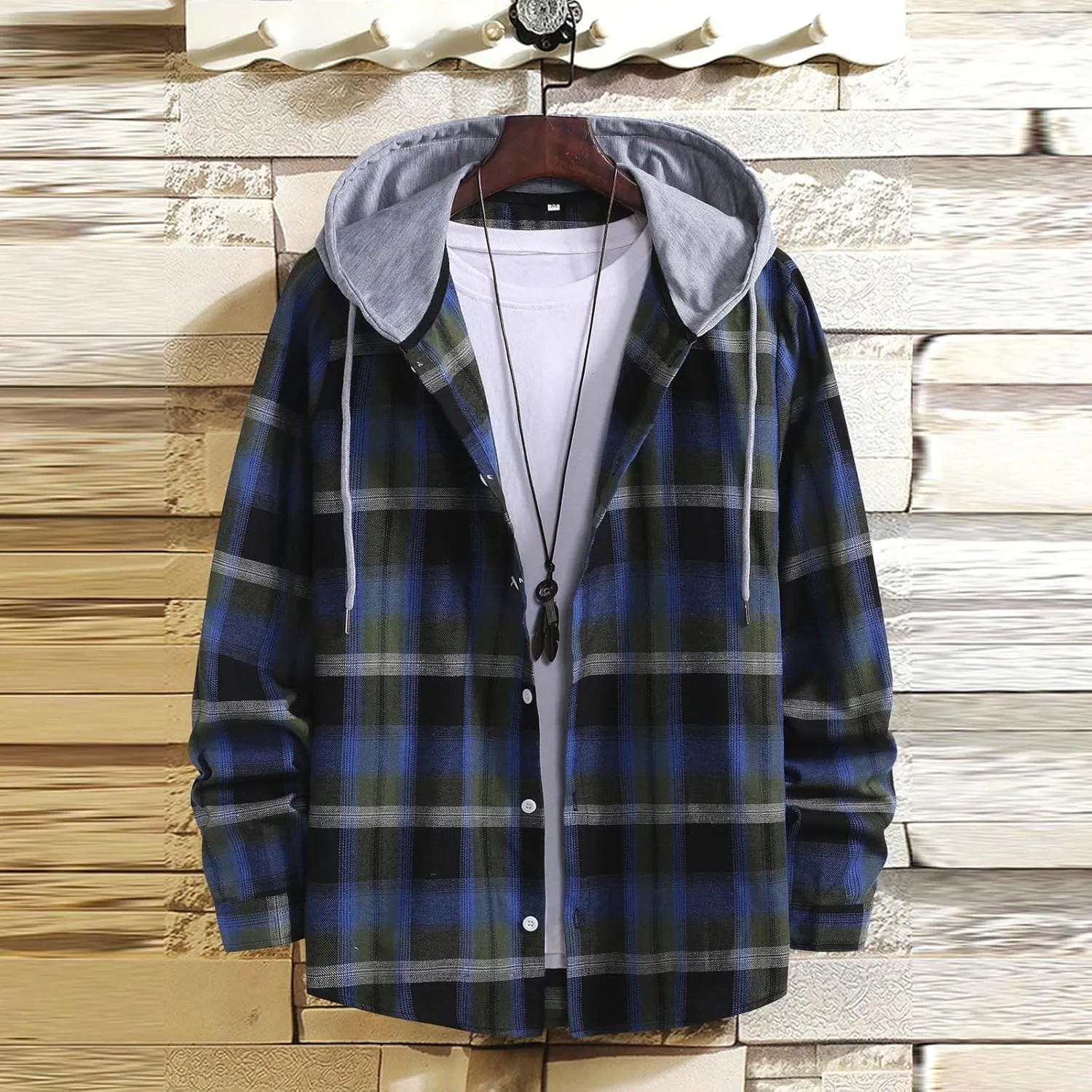 Lightweight Hoodies for Men Jacket European Men's Casual Stand Collar Baseball Jacket Hoodies