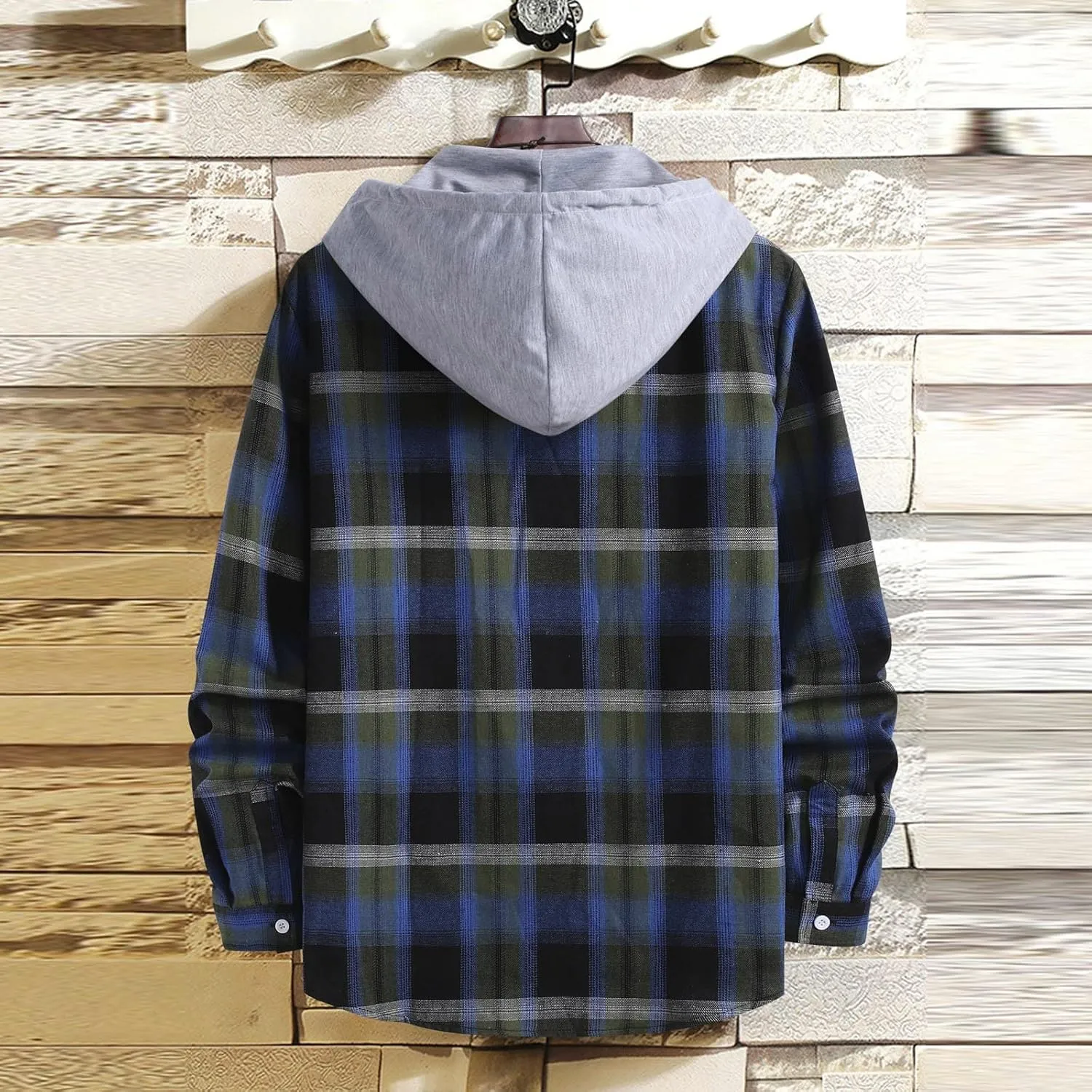 Lightweight Hoodies for Men Jacket European Men's Casual Stand Collar Baseball Jacket Hoodies