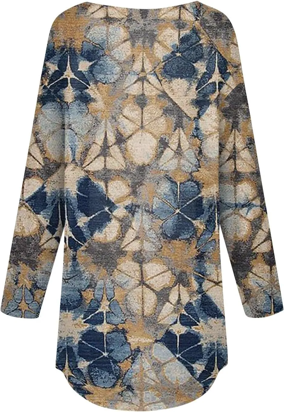 Long Sleeve T Shirts for Women Crewneck Printed Shirt Casual Pullovers Tunic Fashion Tops Comfy Fall Sweatshirts