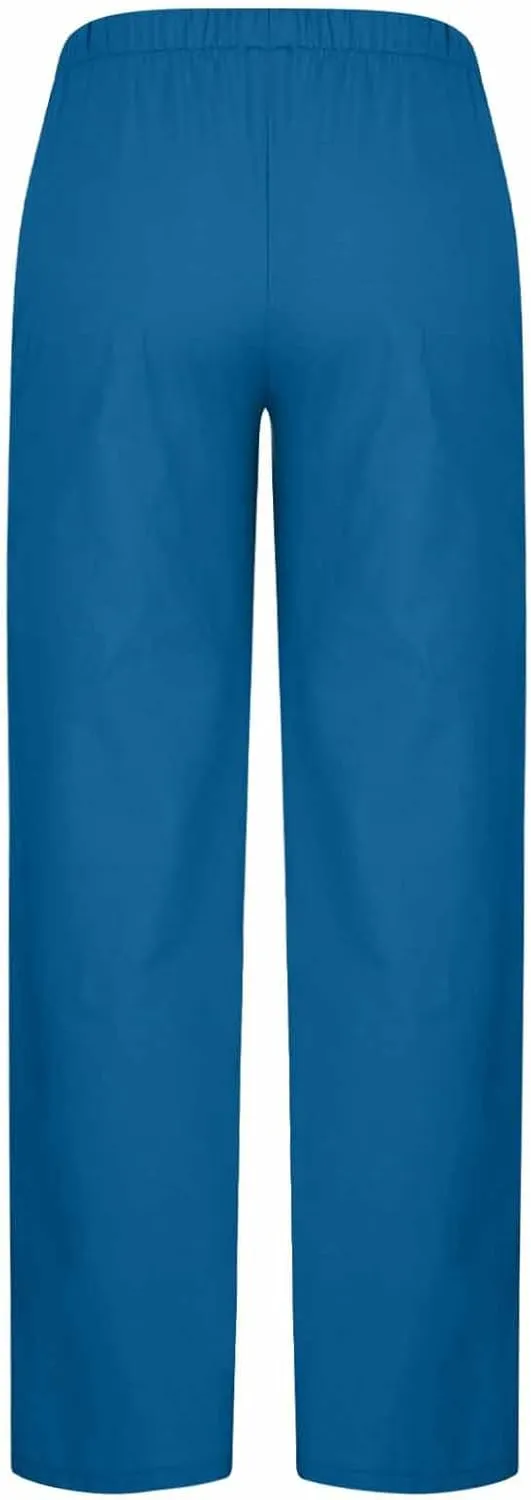 Lounge Pants Women Flowy Beach Pants Linen Palazzo Pants Summer Elastic Pants Workout Soft Pants Long Trousers