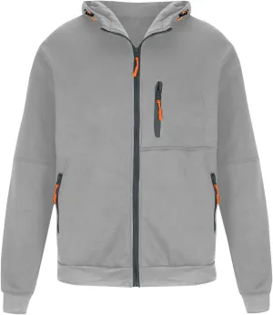 Men Zip up Hoodie Plain Fashion Sweatshirt Lightweight Casual Jackets Fall Sweaters with Pockets