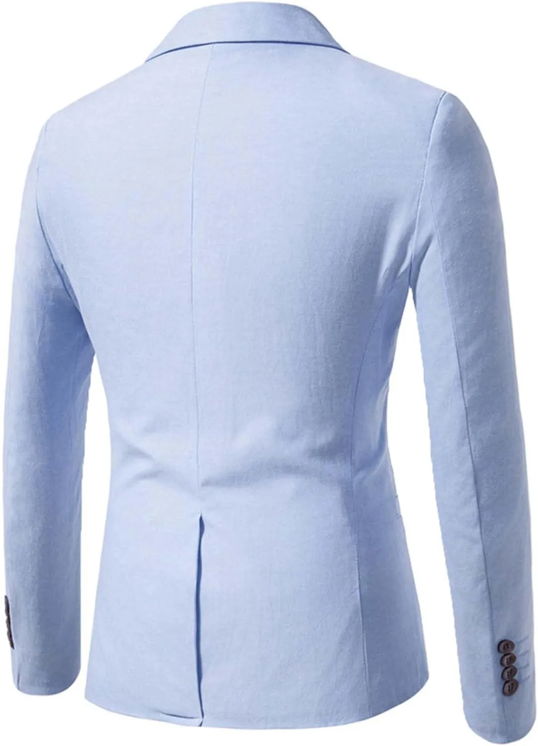 Mens Casual Blazer One Button Slim Fit Lightweight Suit Jacket Stretch Business Sports Coat Blazers with Pockets