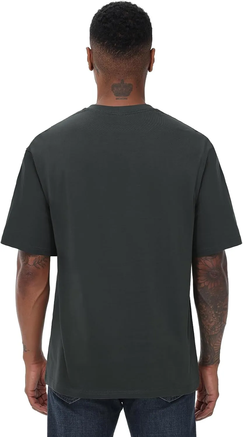 Mens Cotton T Shirts Short Sleeve Crew Neck Basic T-Shirt Essentials Crewneck Cotton T-Shirts Tees for Men