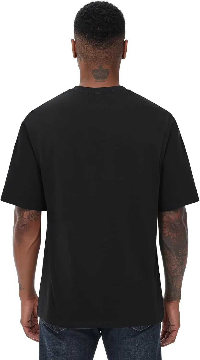 Mens Cotton T Shirts Short Sleeve Crew Neck Basic T-Shirt Essentials Crewneck Cotton T-Shirts Tees for Men