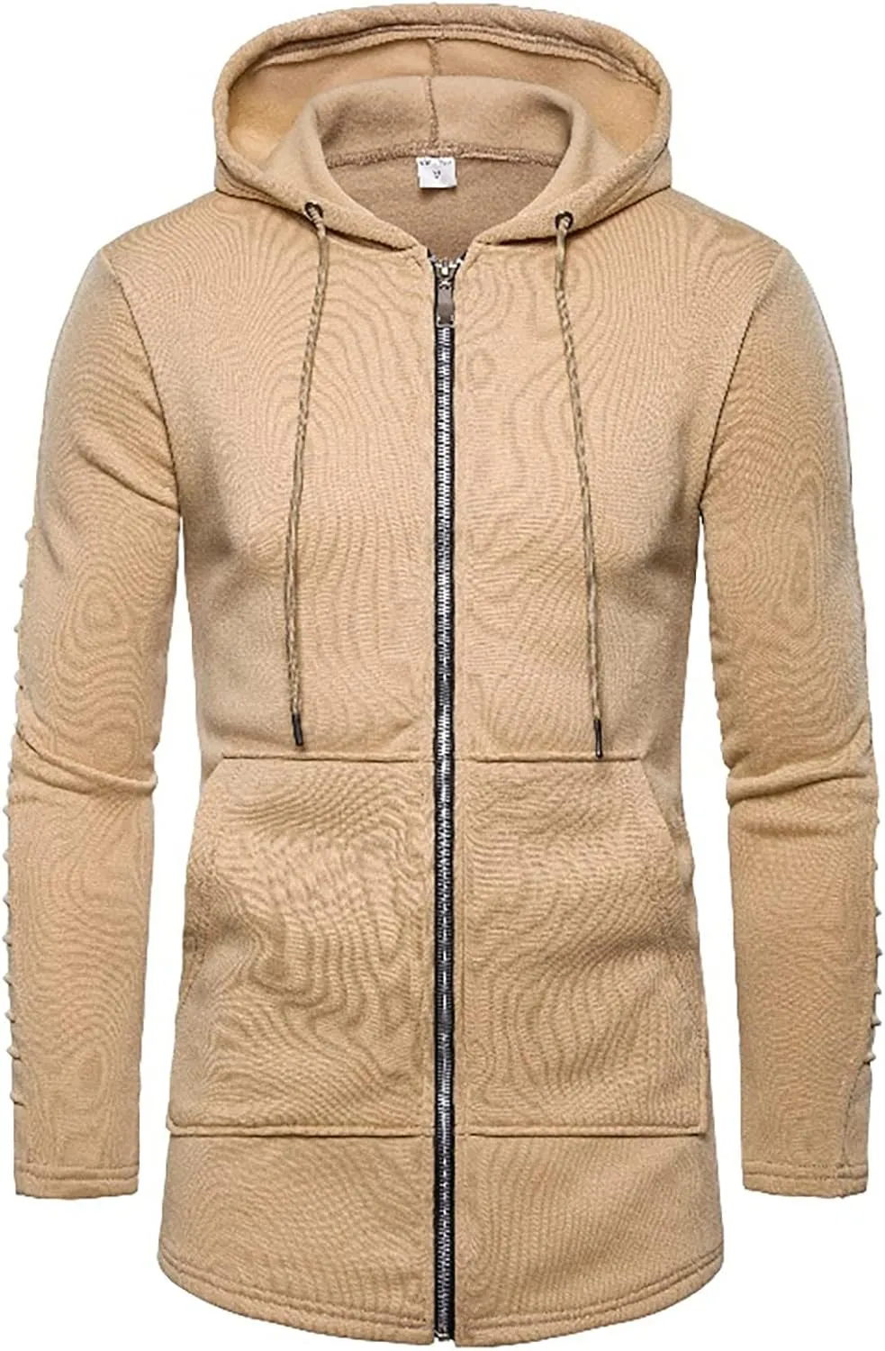 Men's Graphic Hoodies Casual Camouflage Sports Sweatshirt Long Sleeve Zipper Hooded Jacket Coat