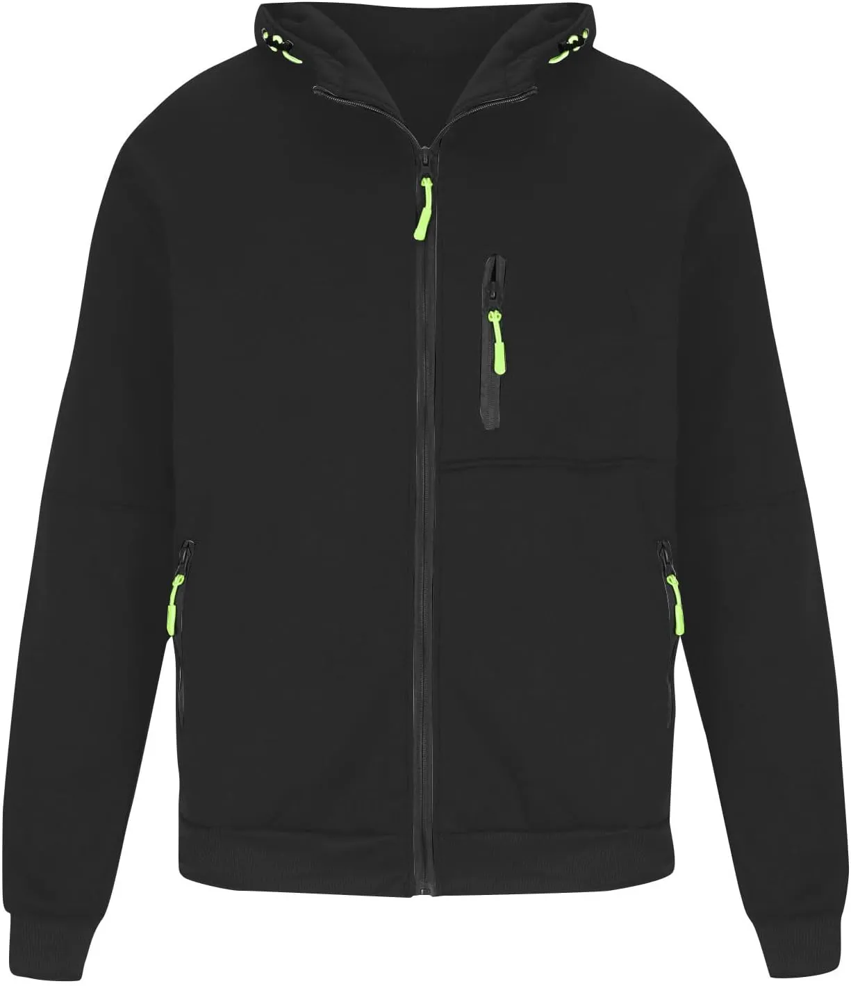 Mens Hoodies Jacket Winter Clothes For Sports Fashion Casual Long Sleeve Zip Up Loose Hoodies