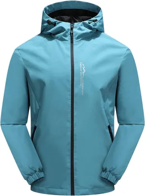 Mens Lightweight Knit Jackets Mens Hooded Jacket Full Zip Lightweight Windbreaker Jacket For Men Fall Outdoor Casual Sports Jacket Hiking Life Jacket Xxl Men