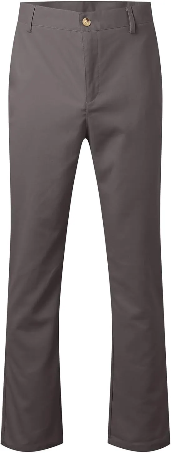 Mens Linen Dress Pants Casual Straight Leg Lounge Formal Business Trousers Baggy for Men Hemp Clothing